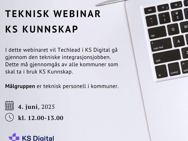 Teknisk webinar KS Kunnskap 