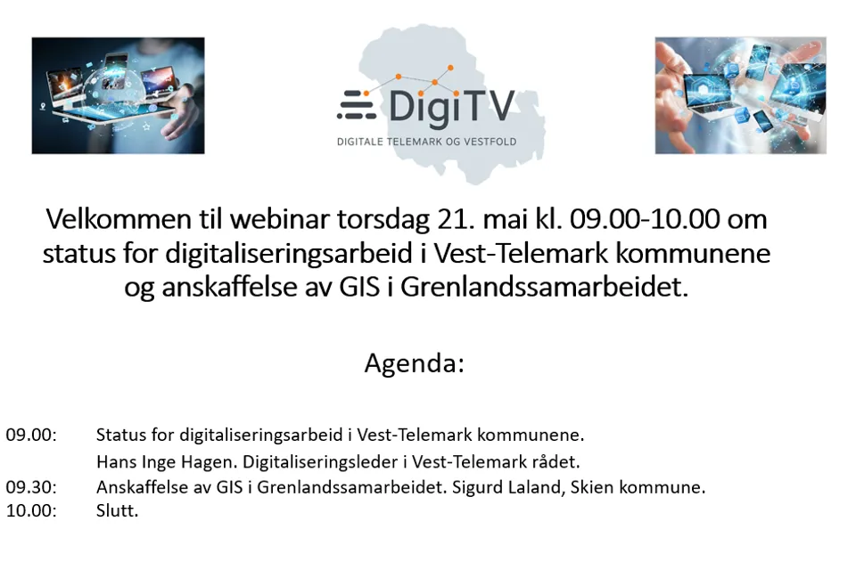 Webinar Plan, bygg og geodata 21. mai